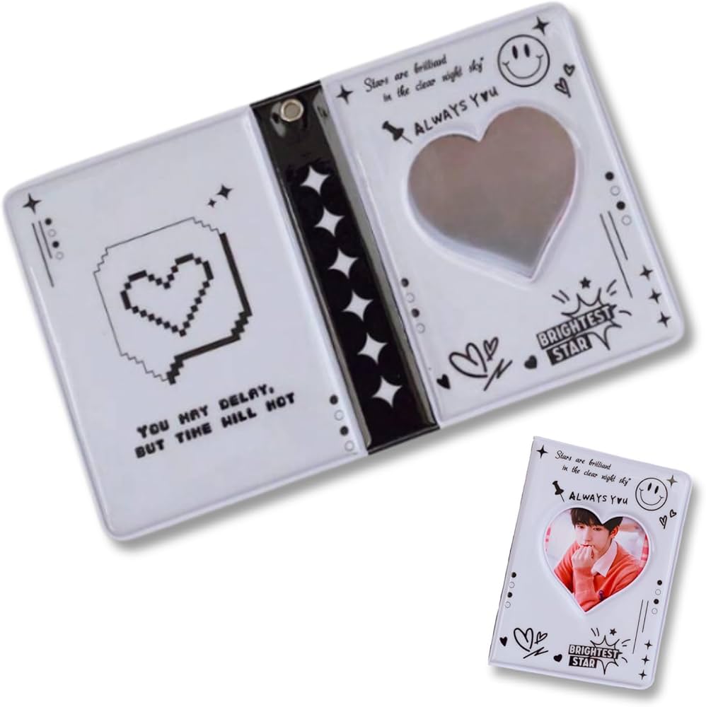 Amazon.co.jp: MAUSHIRO トレカ ファイル チェキアルバム 韓国 ケース