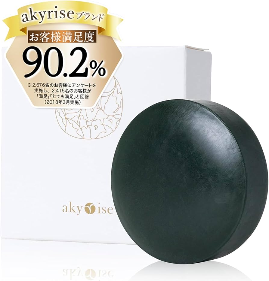 Amazon | 【公式】akyrise（あきゅらいず）泡石（大）110g 洗顔 石鹸