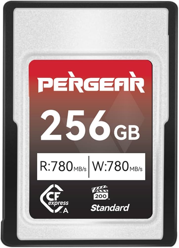 Amazon | Pergear 256GB CFexpress Type A メモリカード 最大 780MB/秒