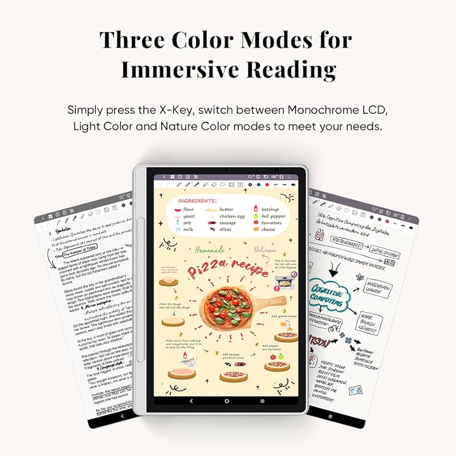 Amazon.com : XPPen 3 in 1 Color Digital Notebook 10.95'' Paper