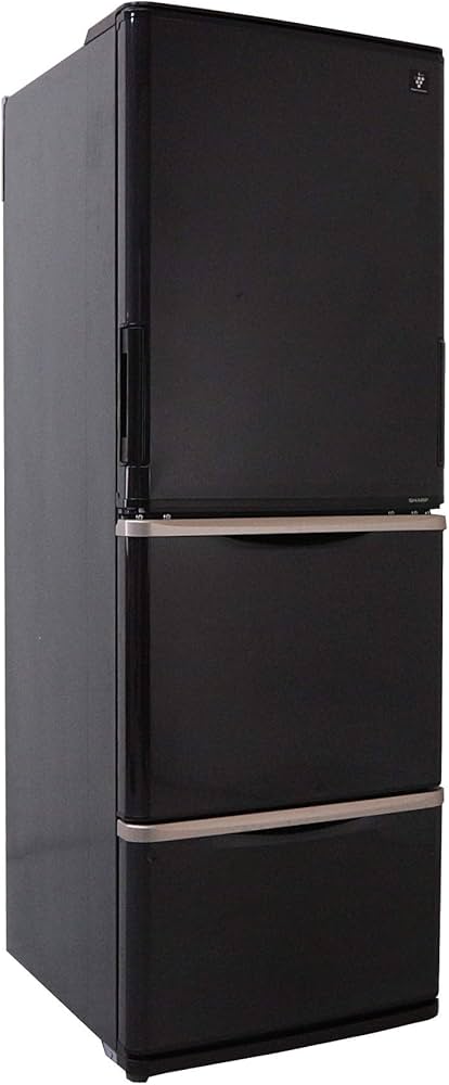 Amazon.co.jp: シャープ 350L 3ドア冷蔵庫（ブラウン系）SHARP