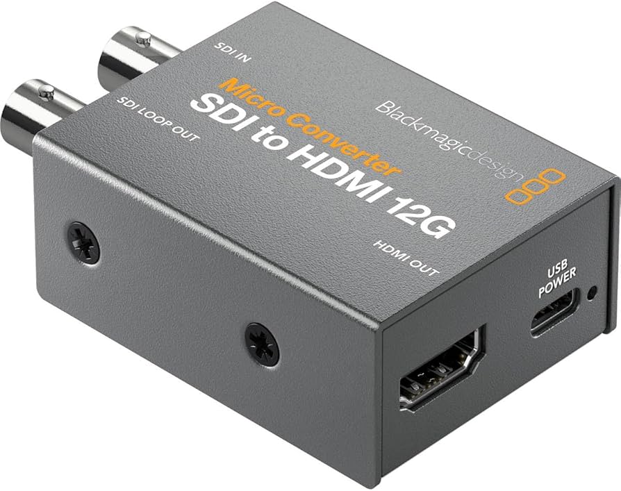 Amazon.com: Blackmagic Design Micro Converter SDI to HDMI 12G