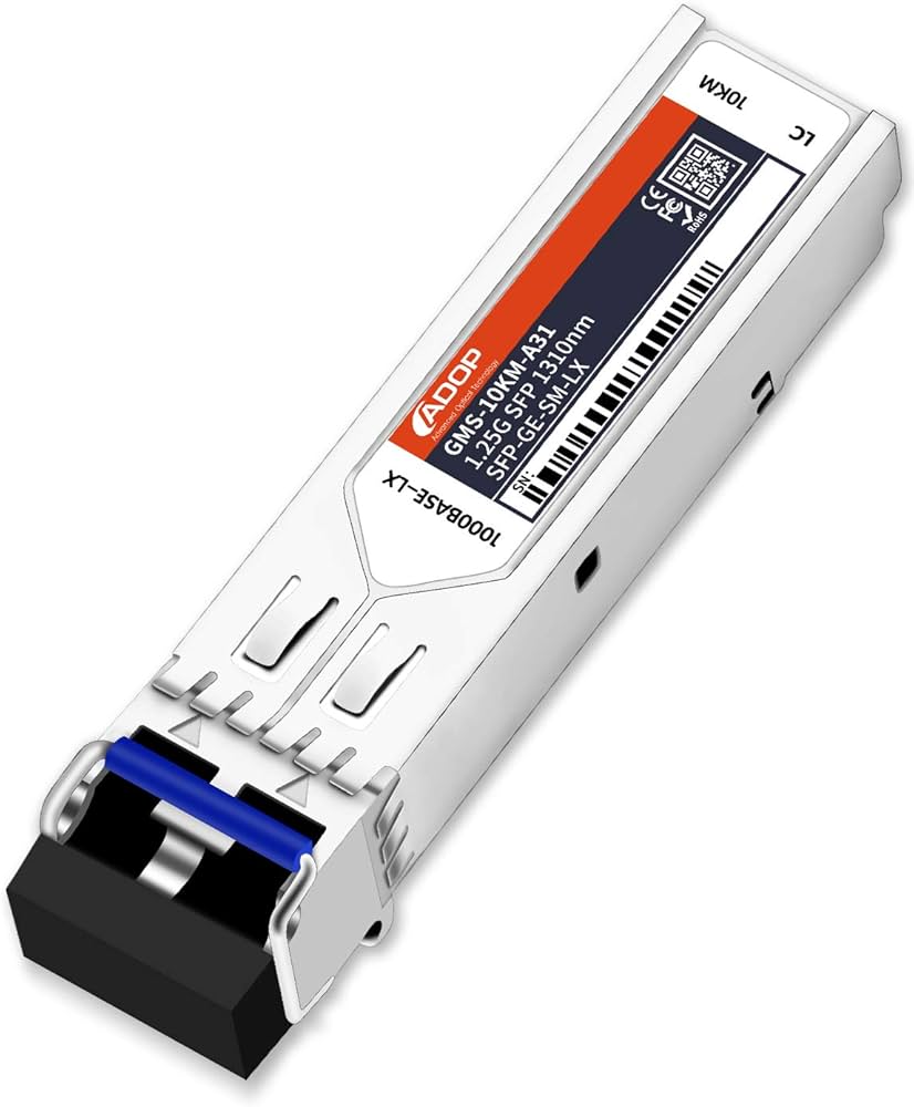 Amazon.co.jp: 千兆SFP LC单模收发器，1000BASE-LX Mini-GBIC模块