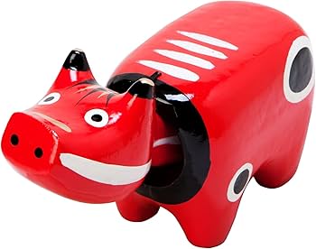 Amazon.co.jp: 野沢民芸 会津張り子 赤べこ2号 : 食品・飲料・お酒