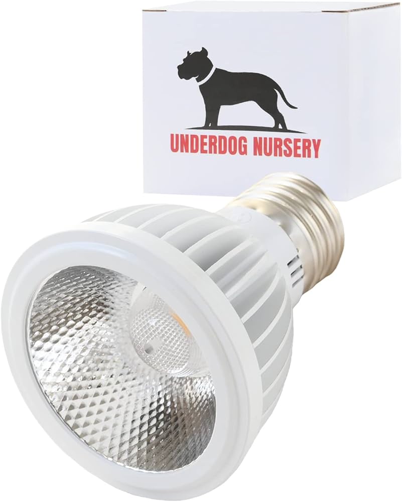 Amazon.co.jp: UNDERDOG NURSERY DACHS 10W 5800K WHITE 植物育成LED