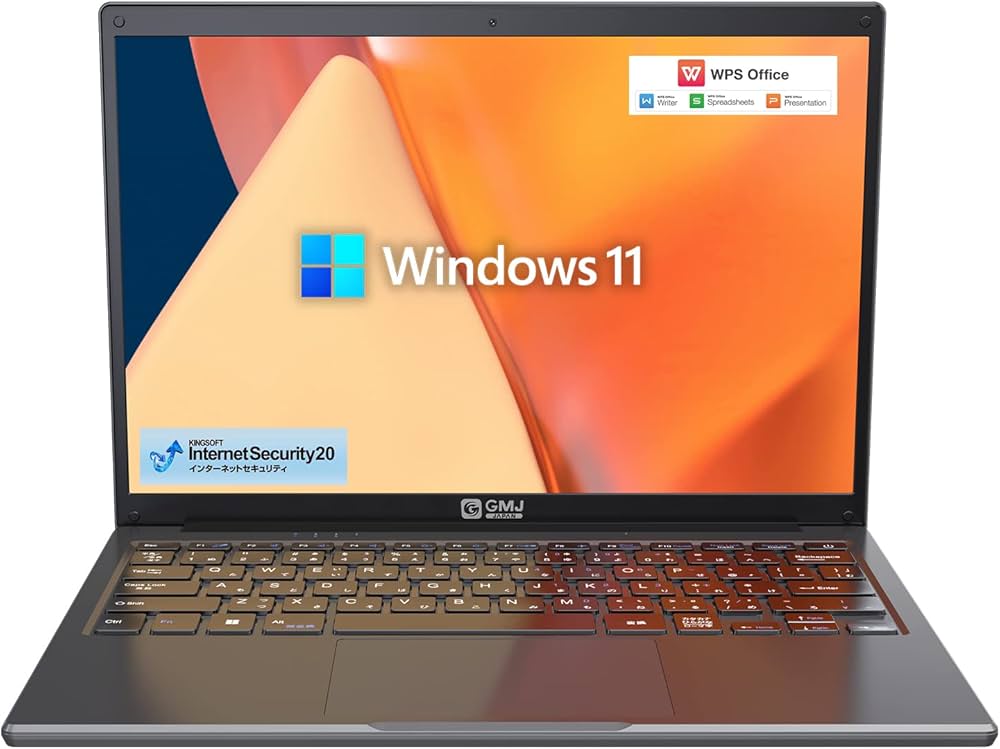 Amazon.co.jp: GM-JAPAN ノートパソコン Windows 11 Office搭載 超軽量