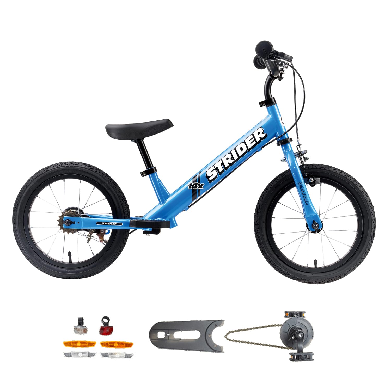 セール直接取引STRIDER 14 子供用バイク 青 STRIDER ストライダー 14x