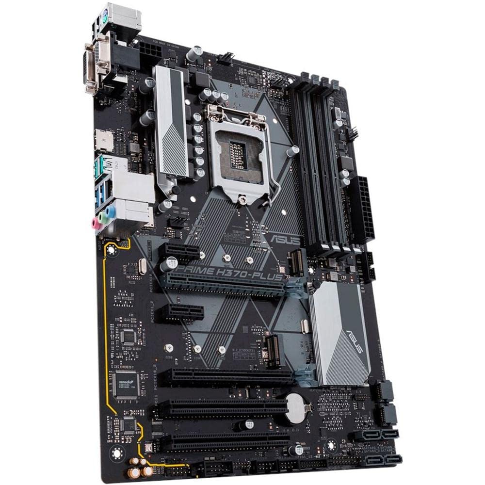 Amazon | ASUS Prime H370-Plus LGA1151 (300シリーズ) DDR4 HDMI DVI