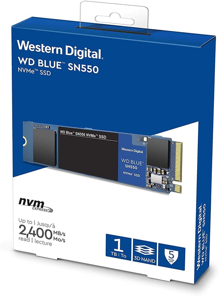 Amazon | WDS100T2B0C [WD Blue SN550 NVMe SSD（1TB M.2(2280) PCIe