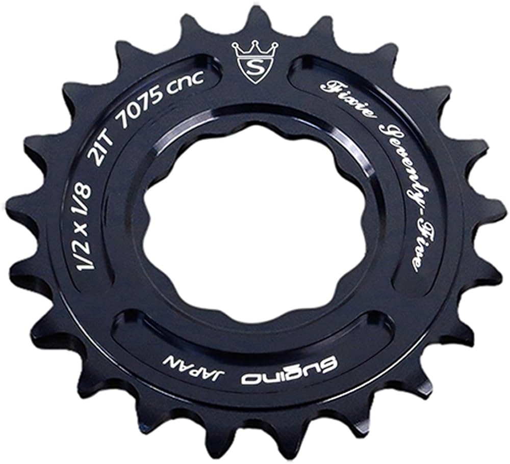 Amazon | スギノ(SUGINO)FIXIE75 SPROCKET ダークブルー18T 中