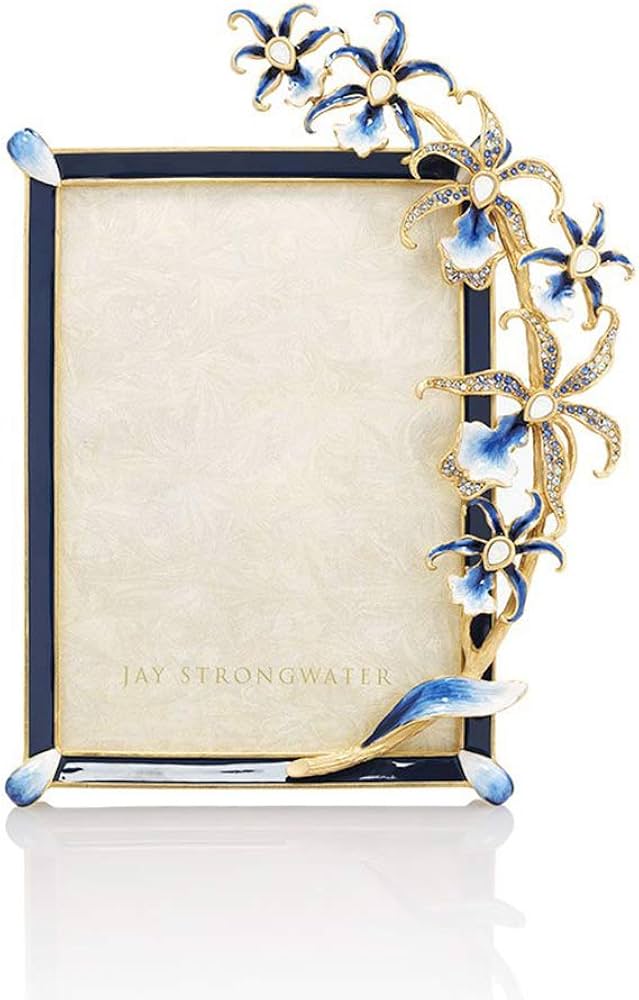 Amazon.com - Jay Strongwater Natalie Orchid 5x7 Picture Frame