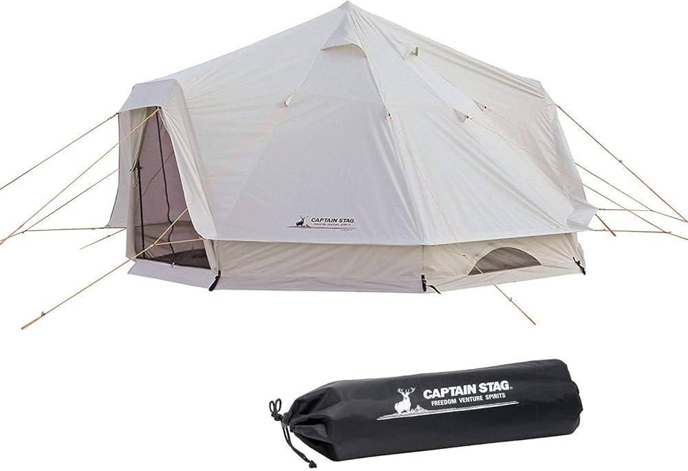 Amazon.co.jp: キャプテンスタッグ Sクラシックス ワンポールテント DX