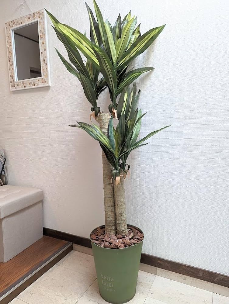 Amazon｜フェイクグリーン 大型 観葉植物 150cm リアル 造花 鉢付き