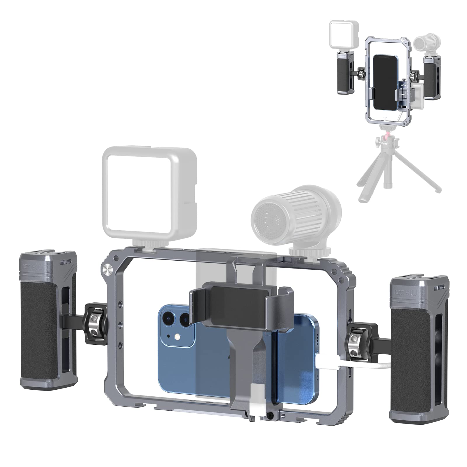 Amazon.com: ULANZI Universal Phone Video Rig Kit with Handles