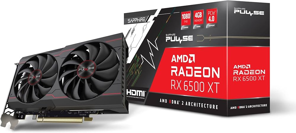 Amazon | Sapphire PULSE Radeon RX 6500 XT GAMING OC グラフィックス