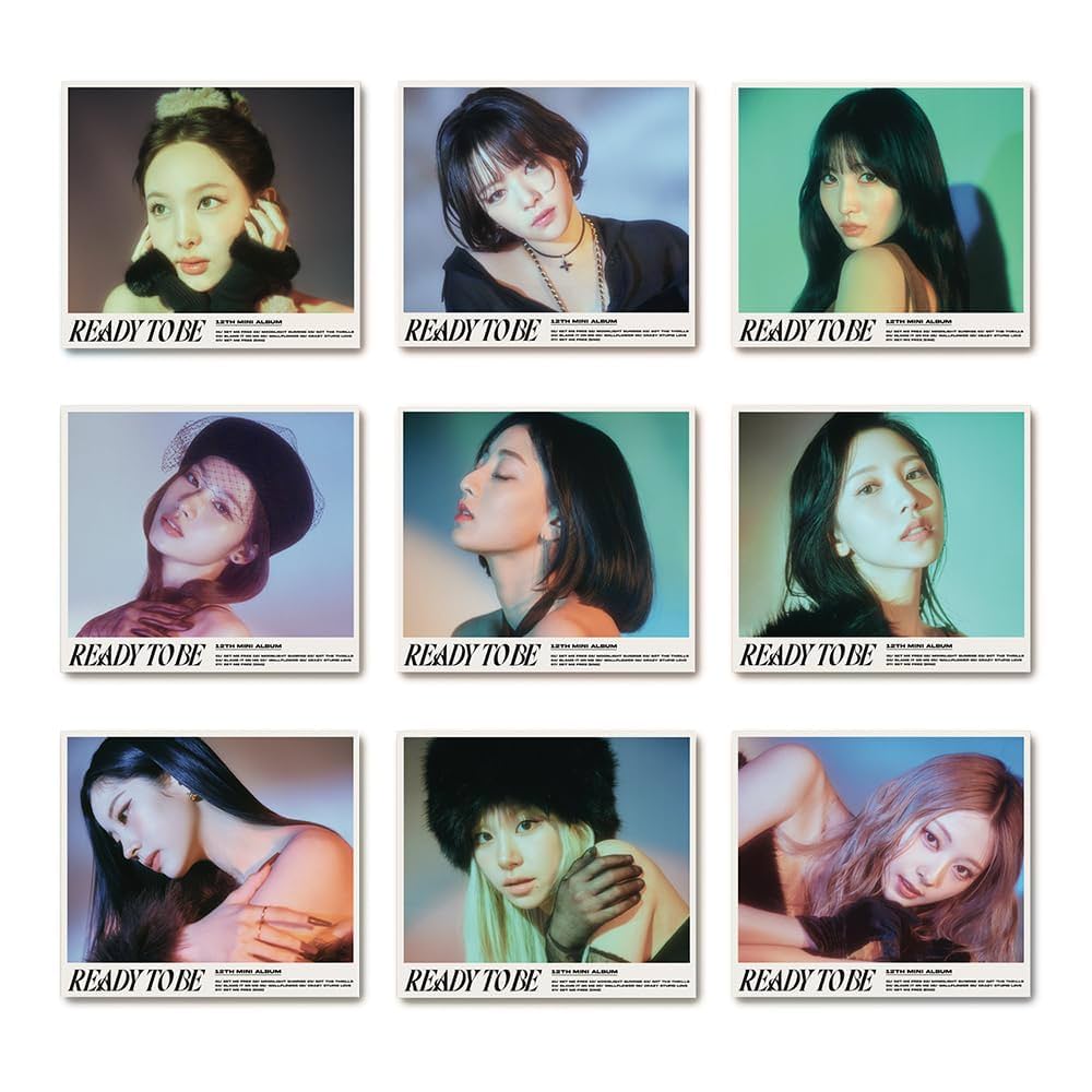 TWICE - READY TO BE [Digipack Ver.] Album+Pre-Order Benefit (9 ver