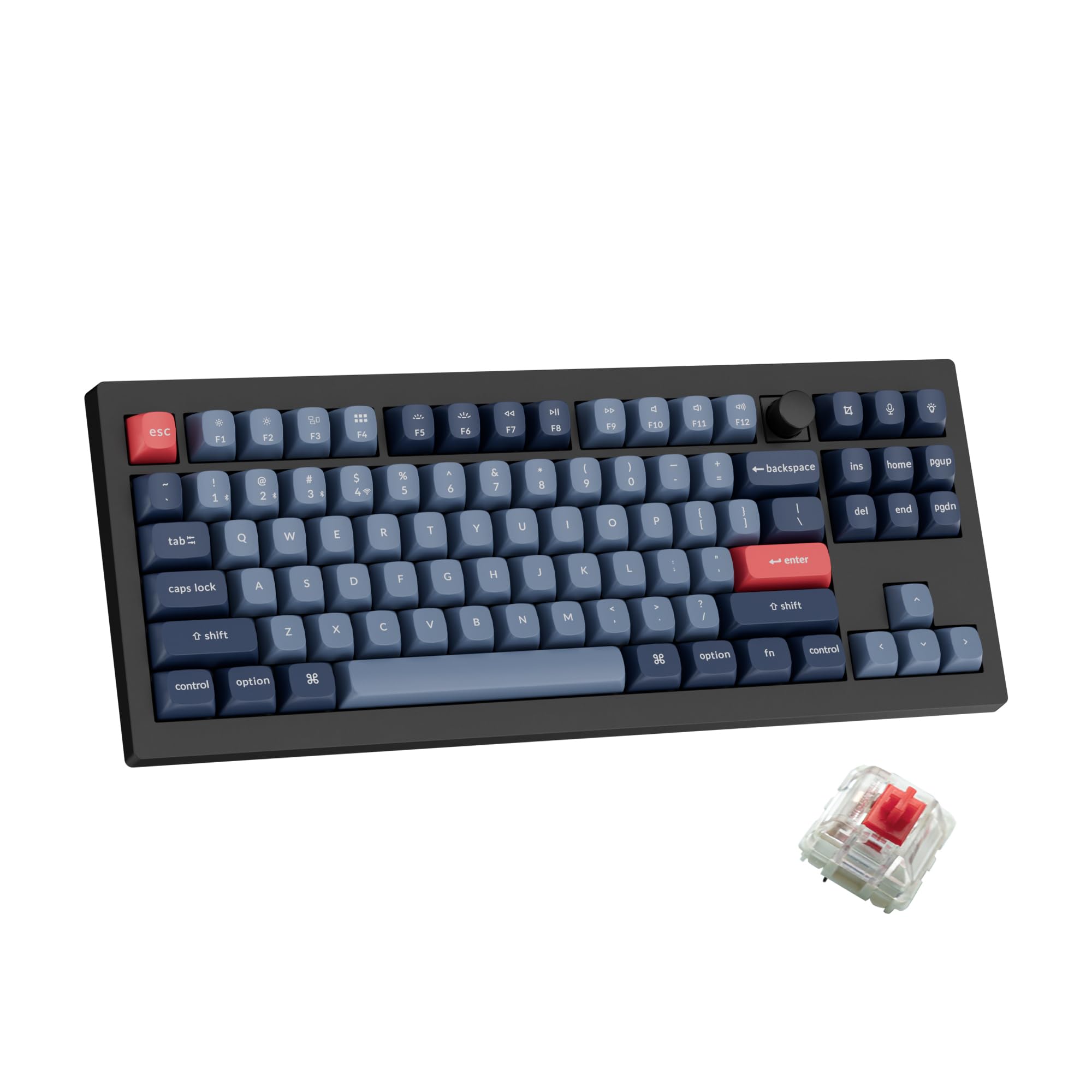Amazon.com: Keychron V3 Max TKL Wireless Mechanical Keyboard, QMK
