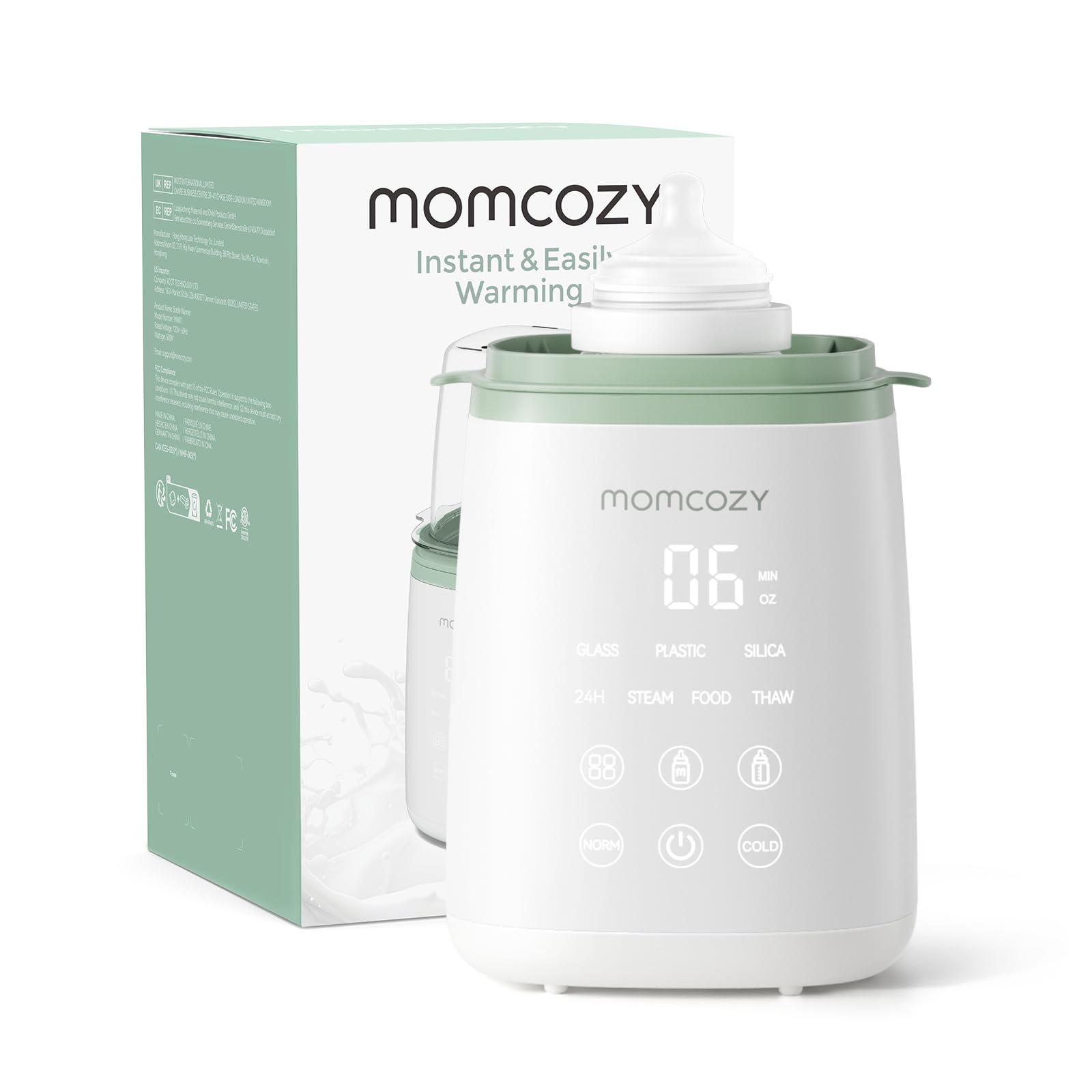 Amazon.com : Momcozy Bottle Warmer, Fast Bottle Warmers for All