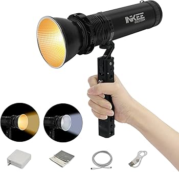 Amazon | INKEE GLOD CROW GC60X5 60W バイカラー 充電式 LEDビデオ