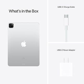 2021 Apple 11-inch iPad Pro (Wi?Fi, 128GB) - Silver (Renewed