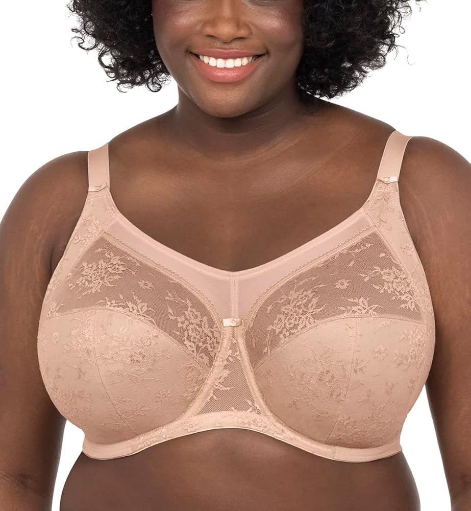 GODDESS Verity Banded Full Coverage Bra 48K, Fawn at Amazon