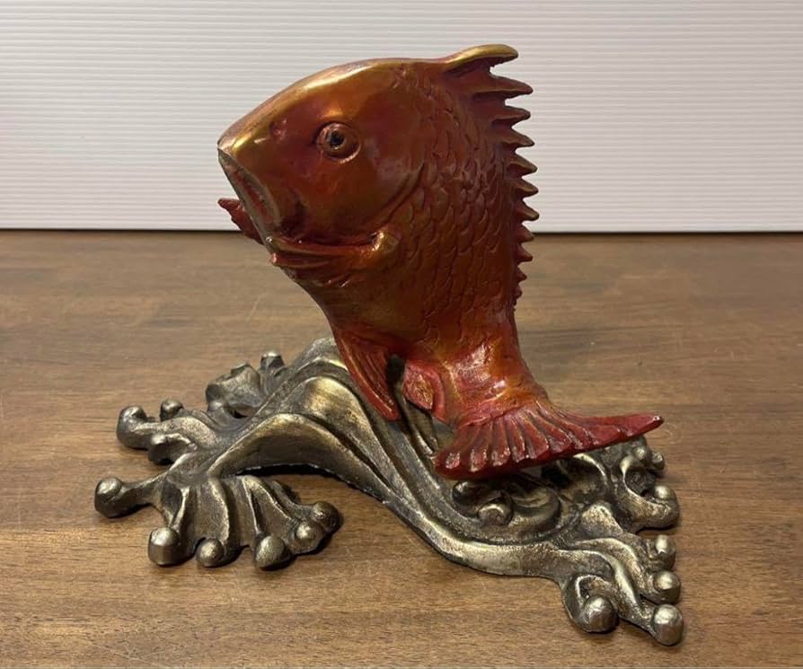 Amazon.co.jp: めで鯛！オブジェ インテリア 鯛真鍮魚 : おもちゃ