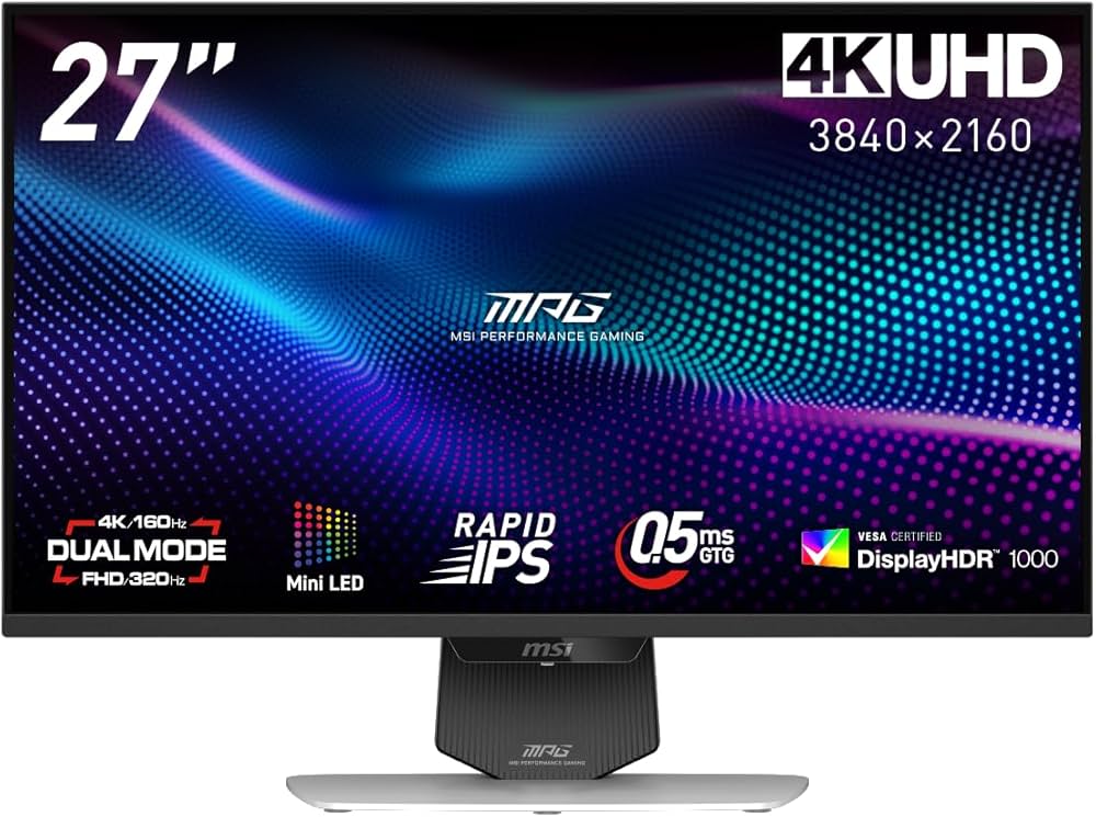 Amazon.co.jp: MSI デュアルモードMini LEDゲーミングモニター MPG