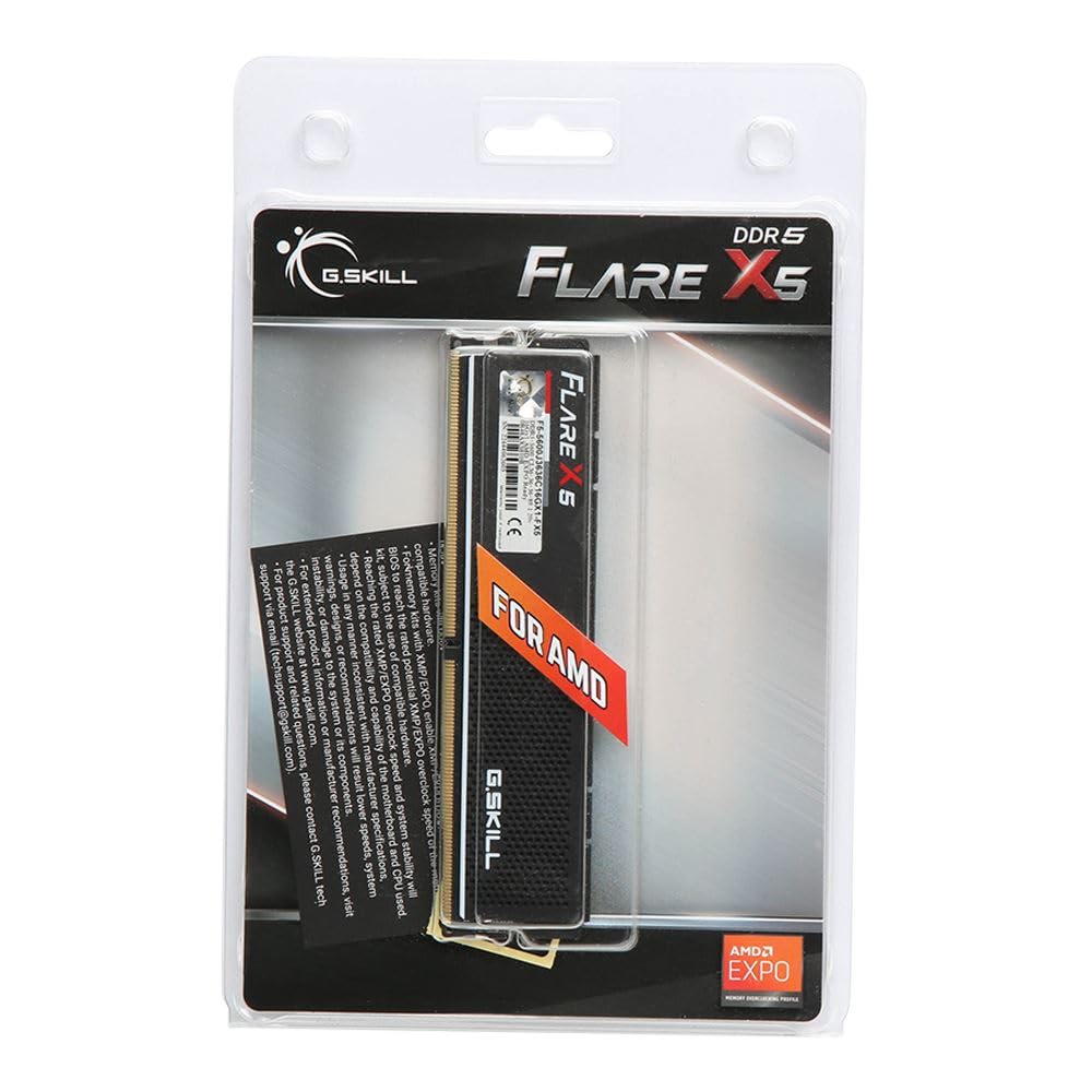 Amazon.co.jp: G.Skill Flare X5 16GB DDR5-5600 PC5-44800 CL36-36-36