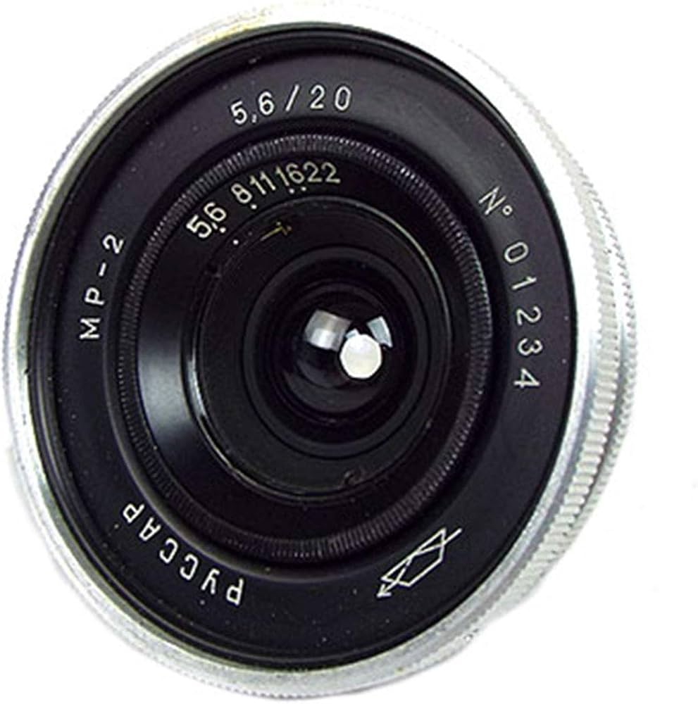 Amazon.co.jp: ※Old Lens ※RUSSAR MR-2 20mm/f5.6 Silver With