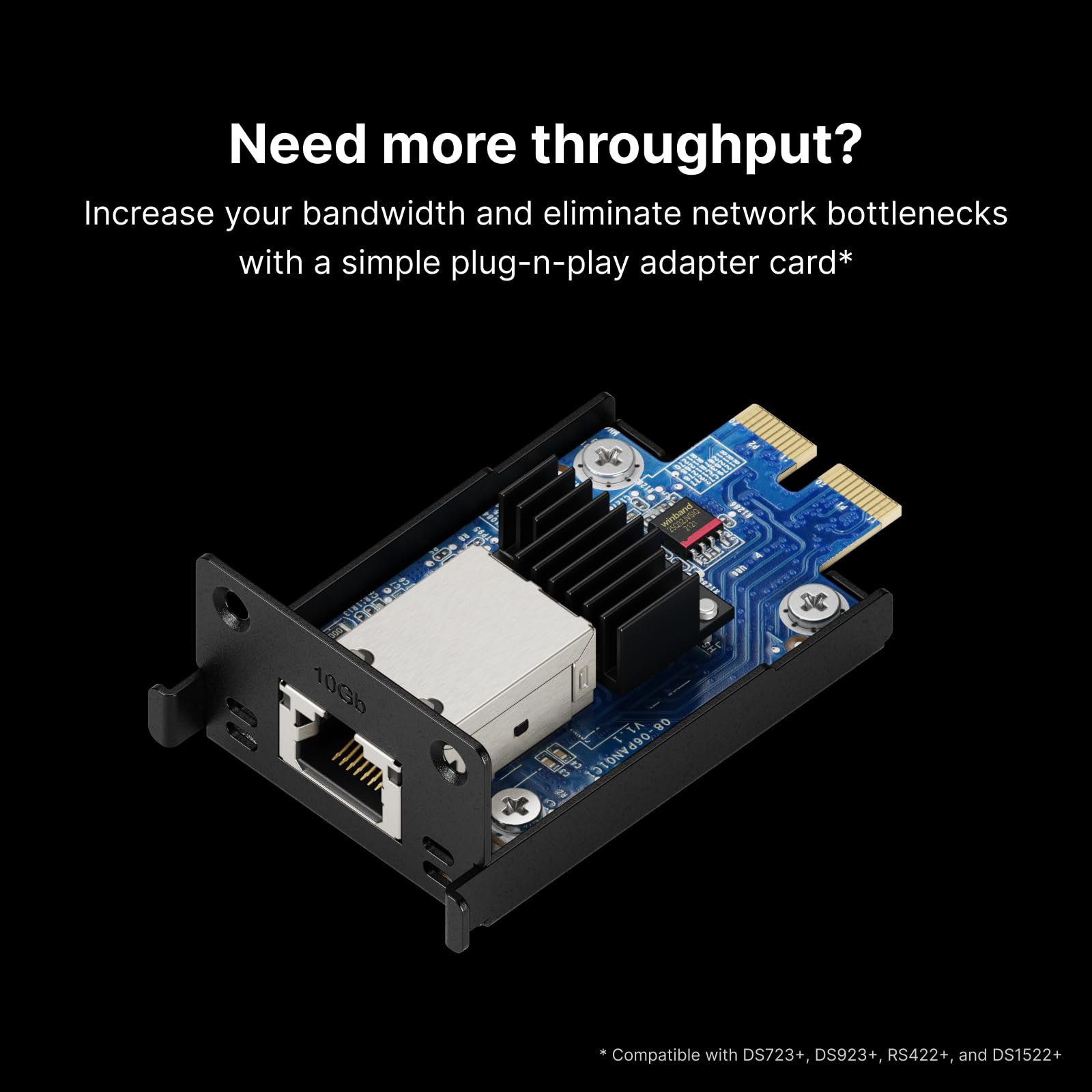 Amazon.com: Synology Network Upgrade Module adds 1x 10GbE RJ-45