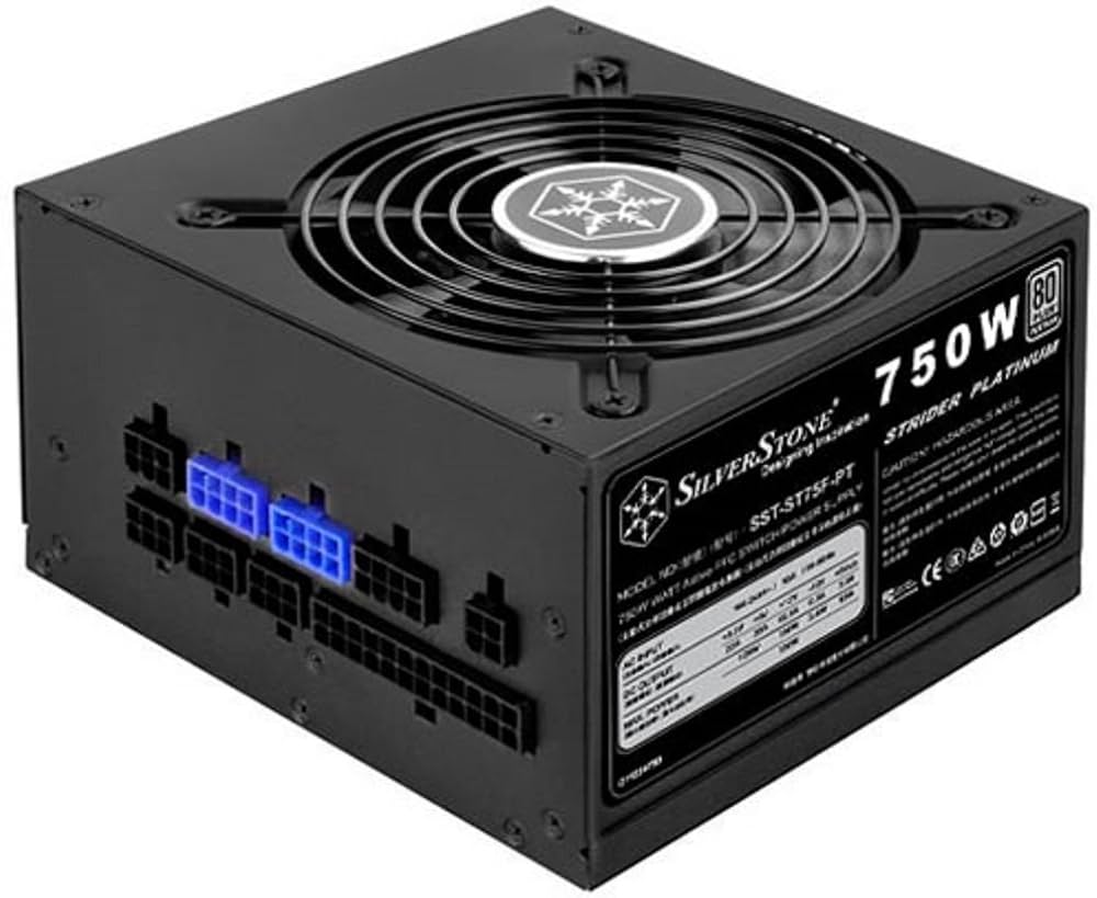 Amazon | SilverStone 750W 80PLUS PLATINUM ATX電源 SST-ST75F-PT