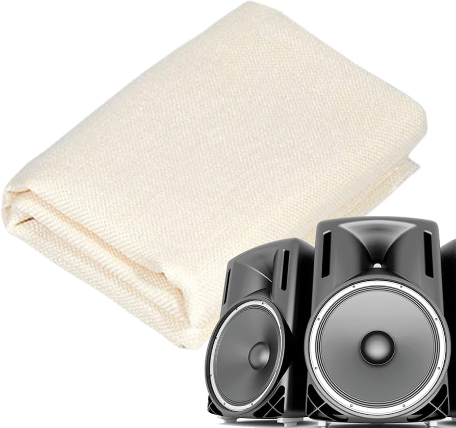 Amazon | eneric スピーカー布生地、スピーカーメッシュ生地