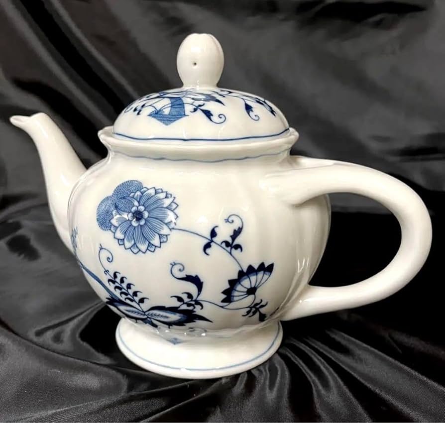 Amazon | Blue Danube ブルーダニューブ ティーポット ブルーオニオン