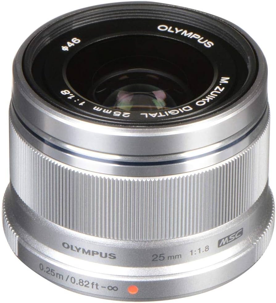 Amazon.com : OM SYSTEM Olympus M.Zuiko Digital 25mm F1.8 Silver