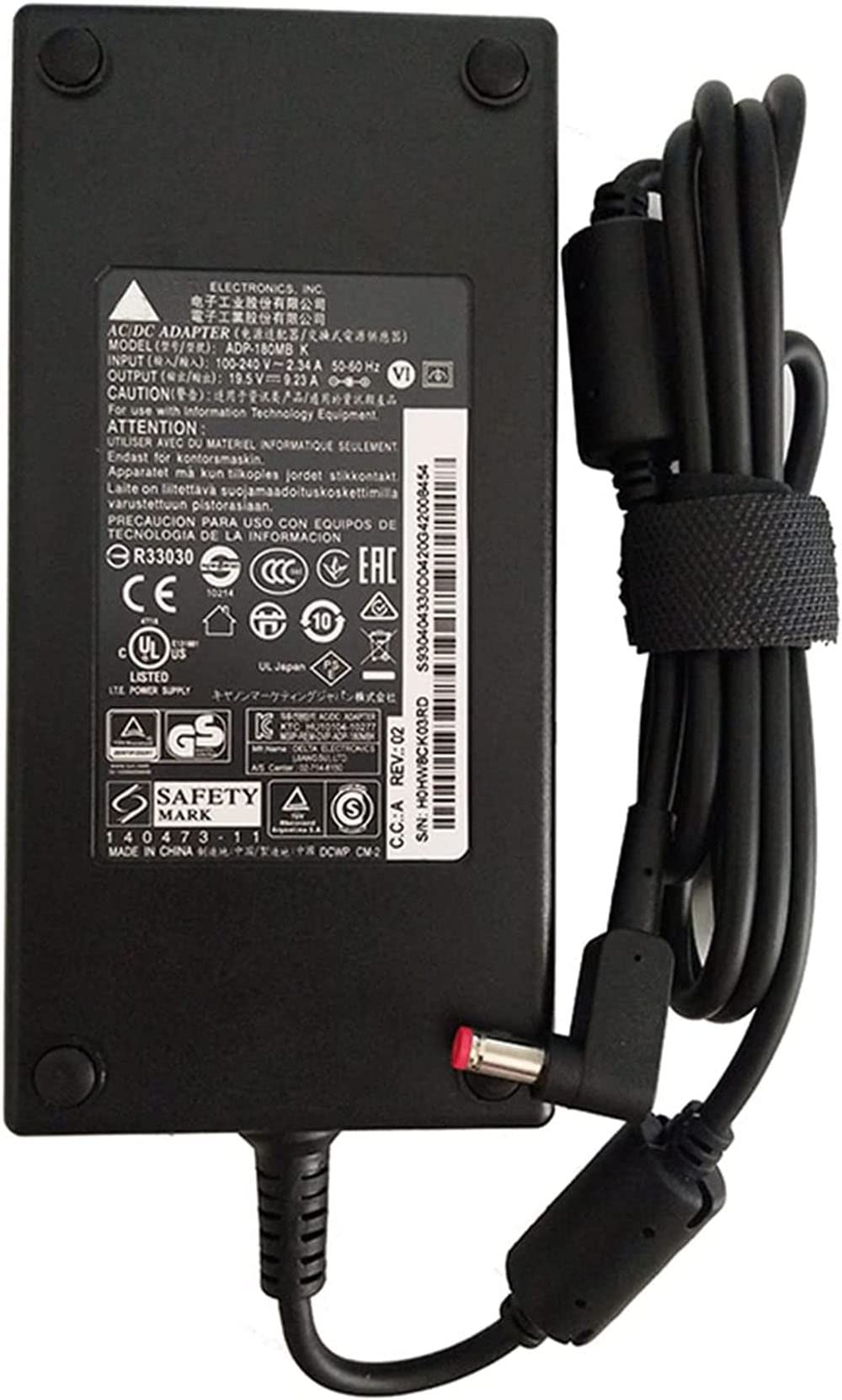 Amazon.co.jp: 交換用の ADP-180MB K 19.5V9.23A 180W 5.5*1.7mm 適合