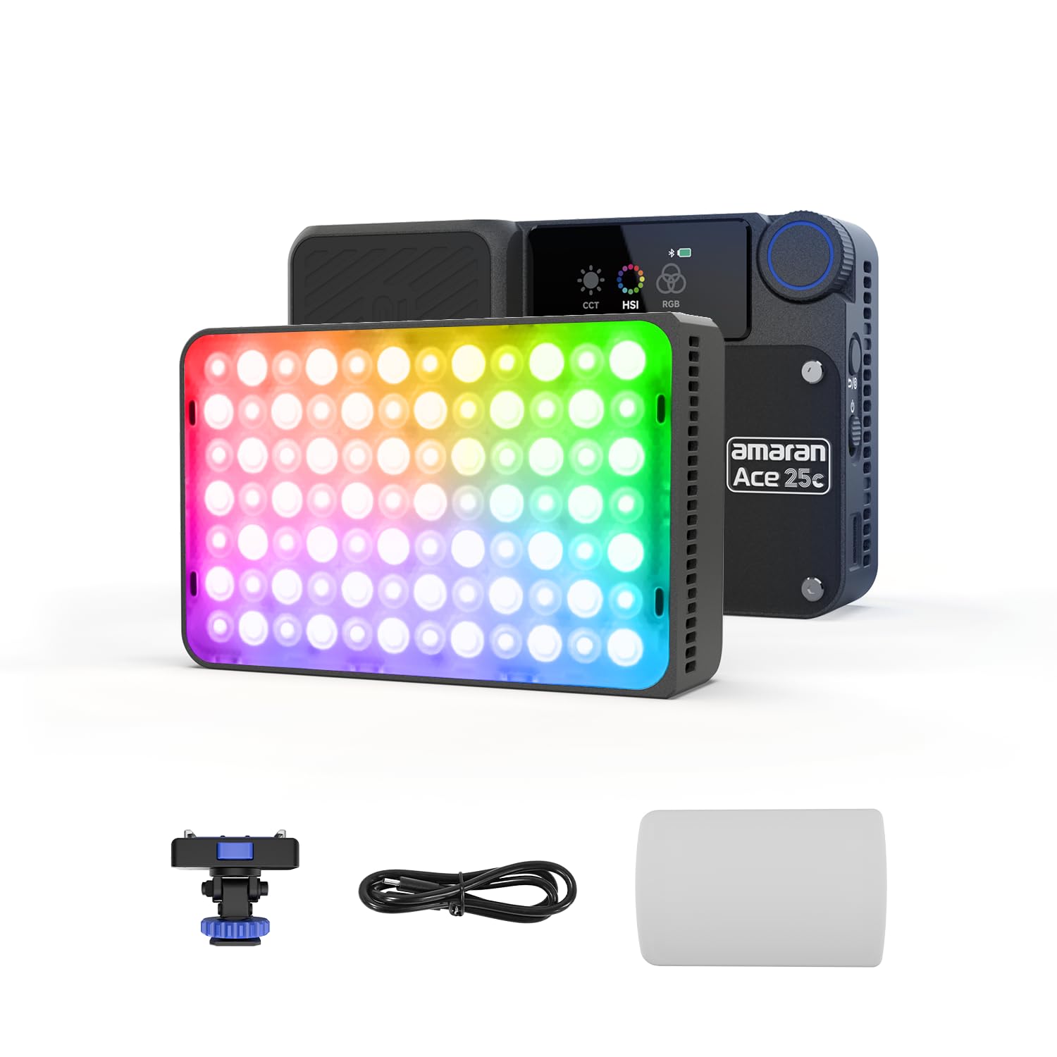 amaran Ace 25c Video Light,25w RGB Portable Light for Photography