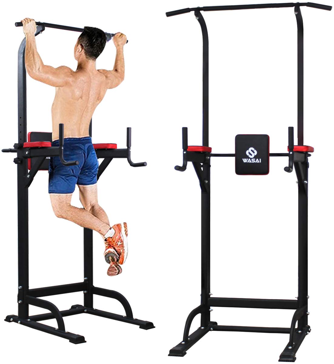 Amazon | WASAI(ワサイ) ぶら下がり健康器 懸垂マシン【高さ218CM