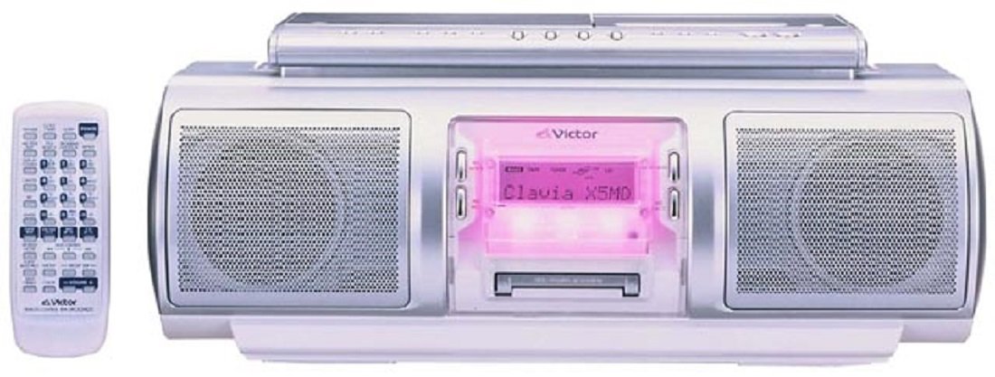 Amazon.co.jp: VC Victor ビクター CDMDポータブルシステム Clavia