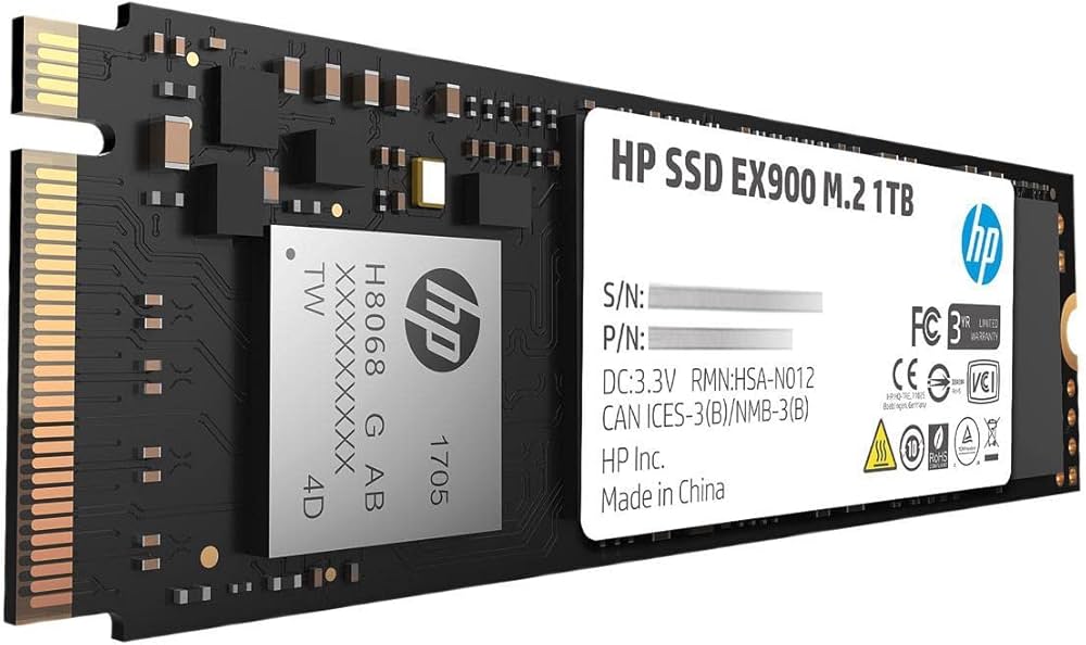 Amazon | HP EX900 Plus NVMe PCIe M.2 インターフェイスSSD、GEN 3 x