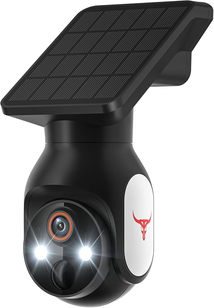 Amazon.co.jp: 2K 防犯カメラ 屋外 ソーラー 高効率ソーラー充電 監視