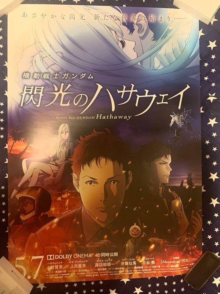 Amazon.co.jp: 機動戦士 閃光のハサウェイ ポスター B1(両面印刷