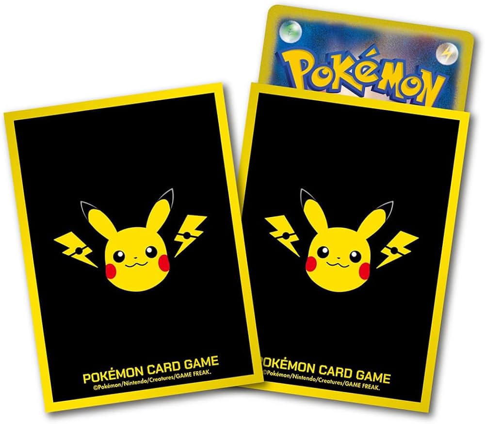 Amazon.co.jp: ポケモンカードゲーム デッキシールド ピカチュウと