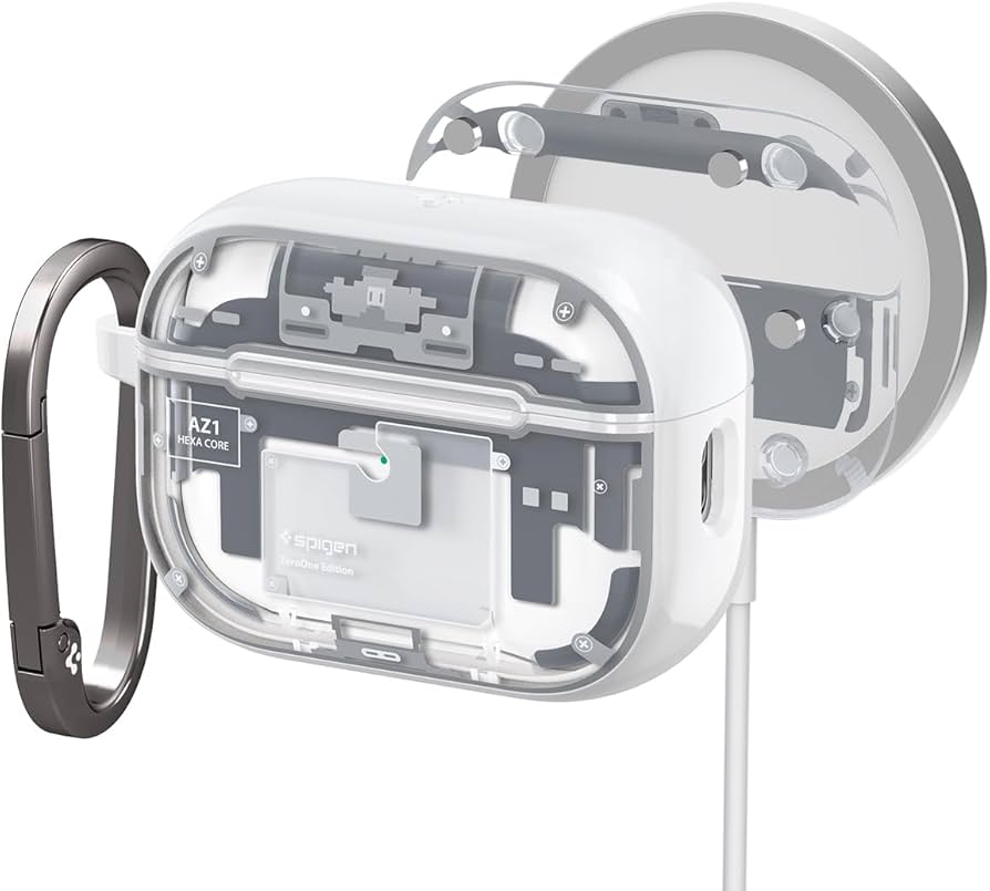 Amazon | Spigen Airpods Pro 2 ケース MagSafe対応 マグネット搭載 黄