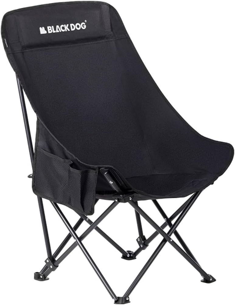 Amazon.co.jp: Blackdog ハイバック 折りたたみ椅子 チェア 組み立ては