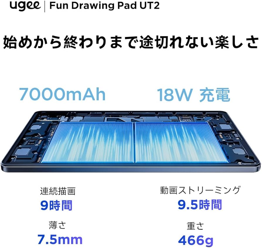 Amazon.co.jp: 【10.36インチ タブレット 2024初登場】UGEE UT2