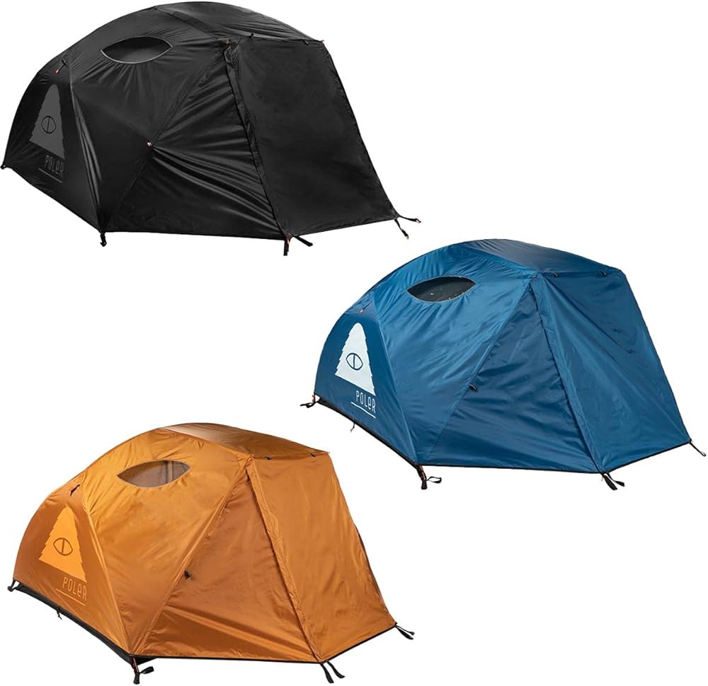 Amazon.co.jp: POLER(ポーラー)2 MAN TENT アウトドア キャンプ テント