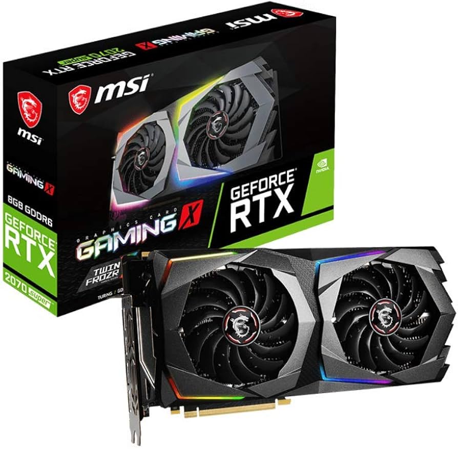Amazon.com: msi Gaming GeForce RTX 2070 Super 8GB GDRR6 256-Bit
