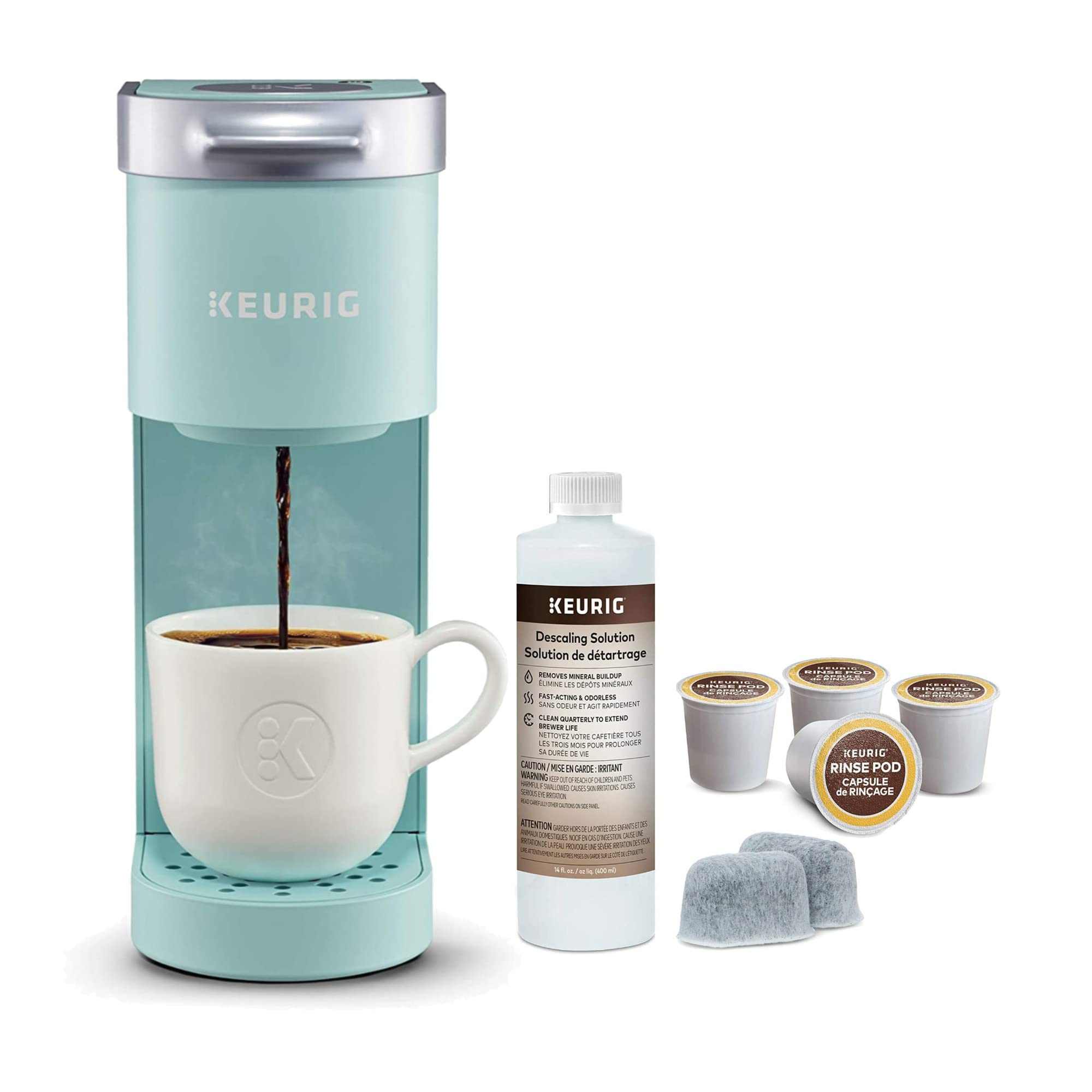 Amazon | Keurig K-Mini シングルサーブコーヒーメーカー (Oasis