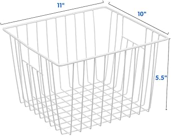 Amazon.co.jp: 冷凍庫ワイヤーバスケット キッチンストレージ