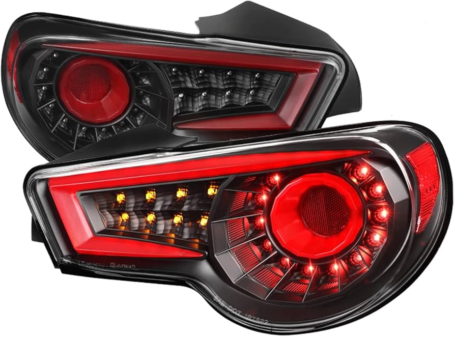 Amazon | ZN6 86 ZC6 BRZ ファイバーLEDテールランプ シーケンシャル